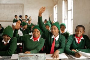 Scholars participationg in class session